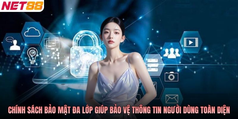 Chính sách bảo mật đa lớp giúp bảo vệ thông tin người dùng toàn diện